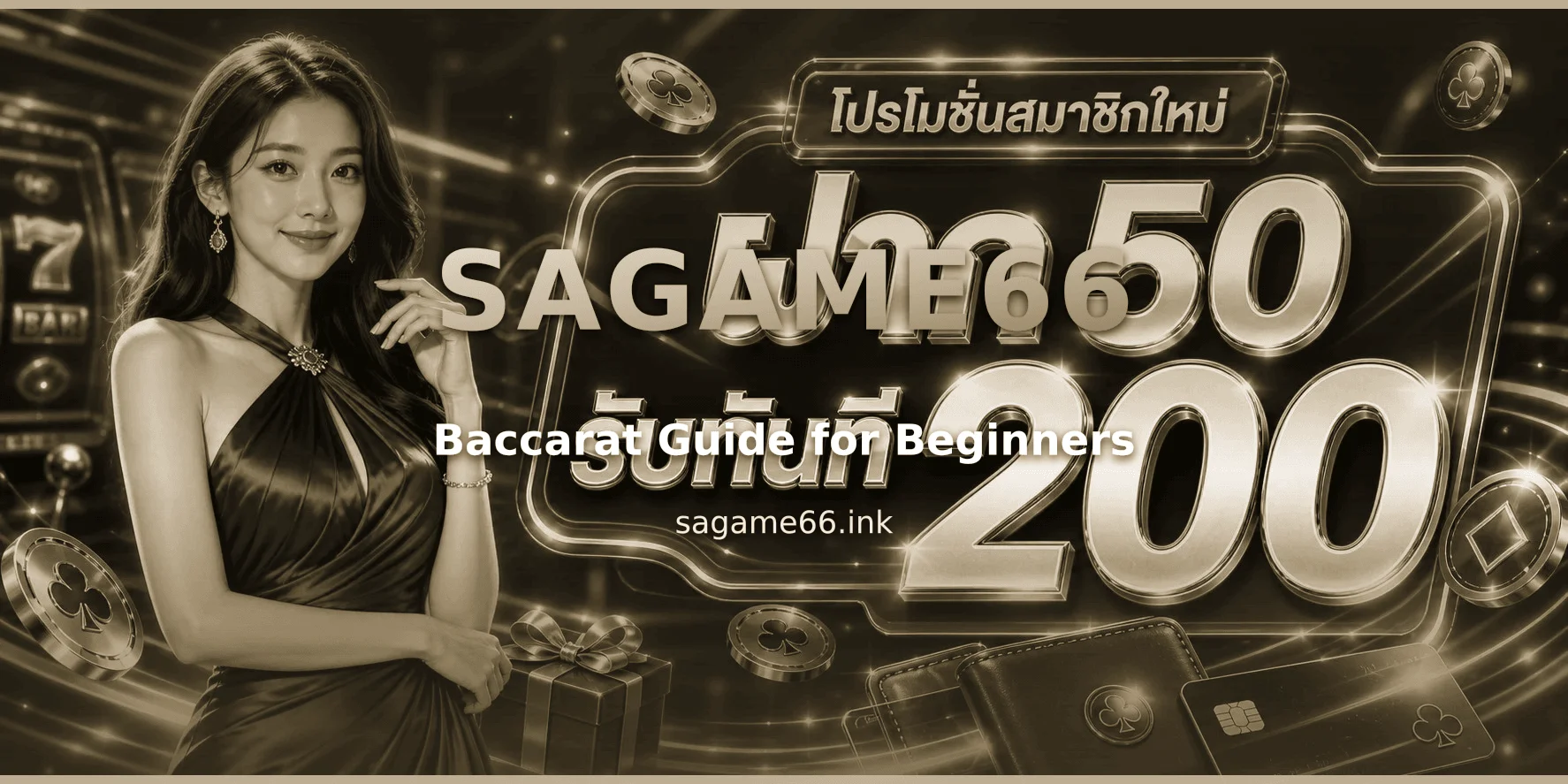 วิธีเล่นบาคาร่า SAGAME66 สำหรับมือใหม่ อ่านครบจบใน 5 นาที